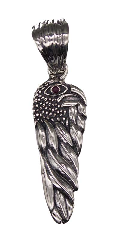 #Eagle Ruby pendant# - ## at Solace GemWorks