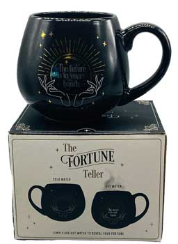 #Fortune Teller mug (3 3/4")# - ## at Solace GemWorks