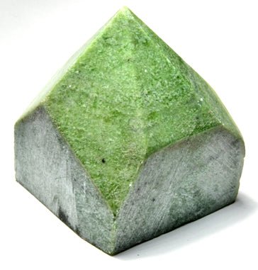 #Garnet, Green top polished point# - ## at Solace GemWorks