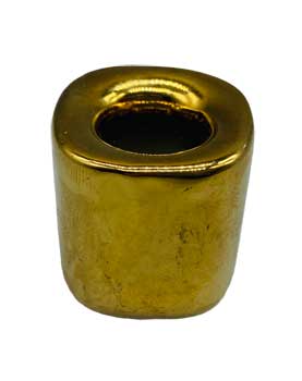 #Gold ceramic holder# - ## at Solace GemWorks