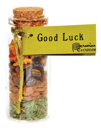 #Good Luck pocket spellbottle# - ## at Solace GemWorks