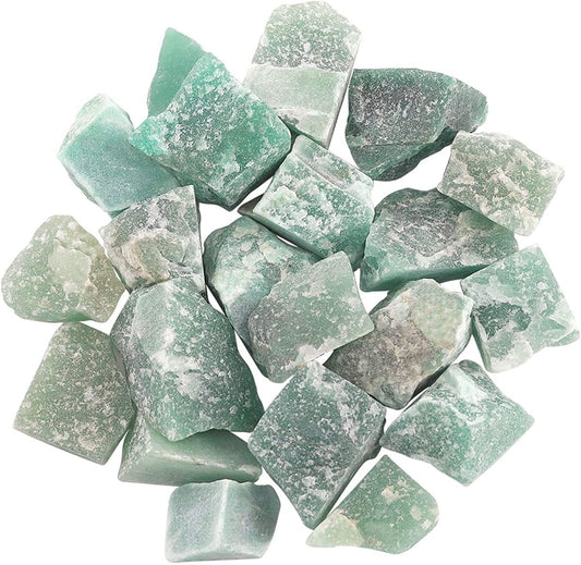 #Green Aventurine Rough Crystals - Bulk Wholesale choose: 1lb, 3lbs or 5lbs# - ## at Solace GemWorks