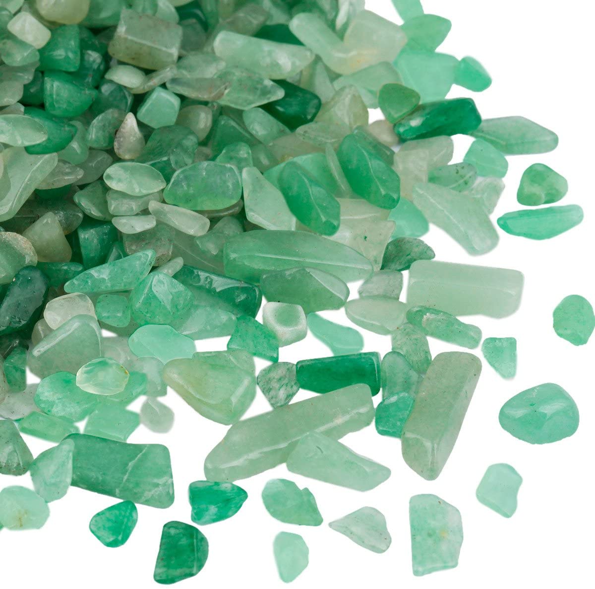 #Green Aventurine Tumbled Chips - Bulk Wholesale choose: 1lb or 3lb# - ## at Solace GemWorks