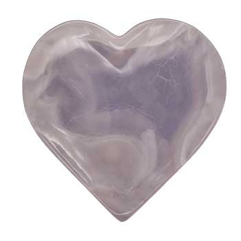 #Heart offering plate (4")# - ## at Solace GemWorks