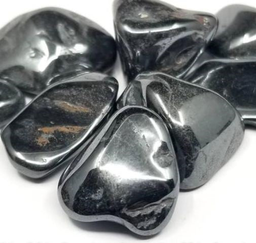 #Hematite Tumbled Stones - Bulk Wholesale choose: 1lb, 3lbs or 5lbs# - ## at Solace GemWorks