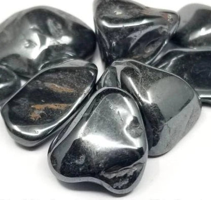 #Hematite Tumbled Stones - Singles - choose: 1, 3, 5, or 10 Stones# - ## at Solace GemWorks