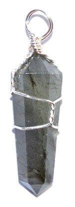 #Labradorite wire wrapped point# - ## at Solace GemWorks