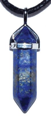 #Lapis Double Terminated Pendant# - ## at Solace GemWorks