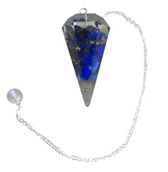 #Lapis Orgone pendulum# - ## at Solace GemWorks