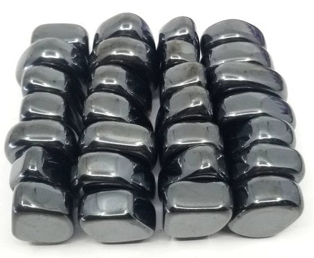 #Magnetic Hematite Tumbled Stones - Bulk Wholesale choose: 1lb, 3lbs or 5lbs# - ## at Solace GemWorks