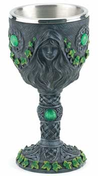 #Maiden, Mother & Crone chalice 7 1/2"# - ## at Solace GemWorks