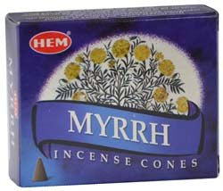 #Myrrh HEM cone 10 cones# - ## at Solace GemWorks