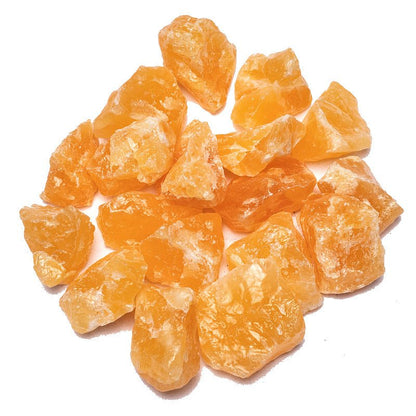 #Orange Calcite Rough Crystals - Bulk Wholesale choose: 1lb, 3lbs or 5lbs# - ## at Solace GemWorks