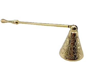 #Ornate Brass candle snuffer# - ## at Solace GemWorks