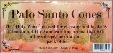 #Palo Santo 6 cones# - ## at Solace GemWorks