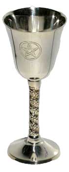 #Pentagram Chalice 4 3/4"# - ## at Solace GemWorks