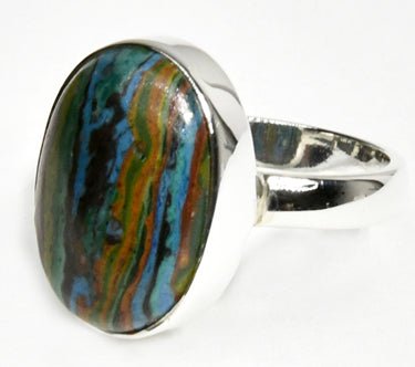 #Rainbow Calsilca ring# - ## at Solace GemWorks