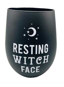 #Resting Witch Face Glass (4 5/8")# - ## at Solace GemWorks