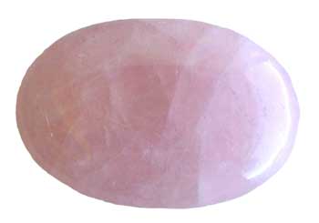 #Rose Quartz Palm Stone# - ## at Solace GemWorks