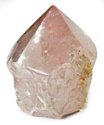 #Rose Quartz top polished point 3"# - ## at Solace GemWorks