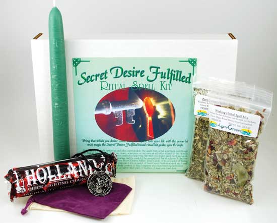 #Secret Desire Fulfilled Boxed ritual kit# - ## at Solace GemWorks