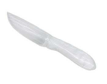 #Selenite Athame (7 1/2")# - ## at Solace GemWorks