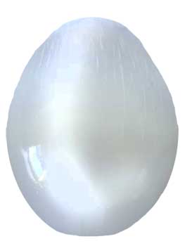 #Selenite Egg 2 1/2"# - ## at Solace GemWorks