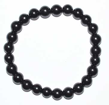 #Shungite bracelet 8mm# - ## at Solace GemWorks