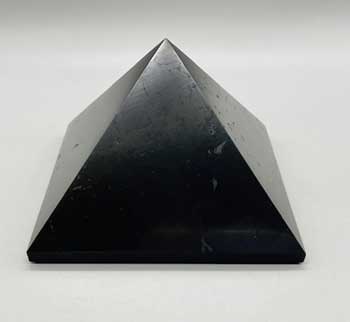 #Shungite Pyramid 100mm# - ## at Solace GemWorks