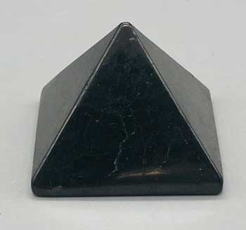 #Shungite Pyramid 40mm# - ## at Solace GemWorks