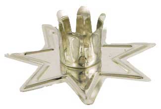 #Silver Fairy Star Chime candle holder# - ## at Solace GemWorks