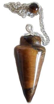 #Tiger Eye pendulum# - ## at Solace GemWorks