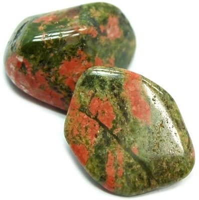 #Unakite Tumbled Stones - Bulk Wholesale choose: 1lb, 3lbs or 5lbs# - ## at Solace GemWorks