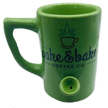 #Wake & Bake mug# - ## at Solace GemWorks