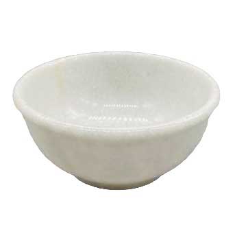 #White Marble scrying bowl (4")# - ## at Solace GemWorks