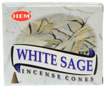 #White Sage HEM cone 10 cones# - ## at Solace GemWorks