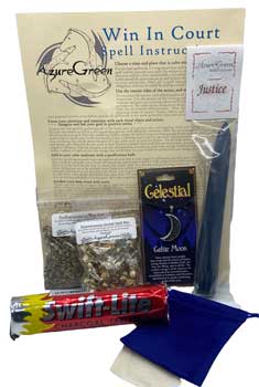 #Win In Court Ritual Kit# - ## at Solace GemWorks