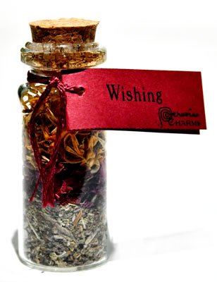 #Wishing pocket spellbottle# - ## at Solace GemWorks