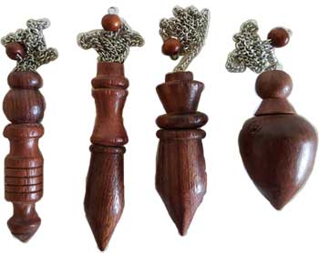 #Wooden pendulum with Chamber# - ## at Solace GemWorks